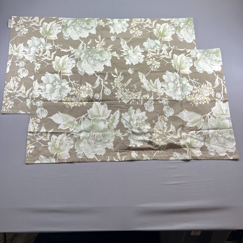 Set Of Nina Home By Nina Campbell King Pillow Sham Multicolor Floral (23" X 38")